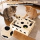 thumbnail image 2 of Caja rascadora y limadora de uñas para gatos Loojzz de madera maciza 31 x 26 x 7 cm, 2 of 7