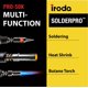 thumbnail image 2 of Kit de soldador Iroda SolderPro 50K 30-70W inalámbrico 4 en 1, 2 of 8
