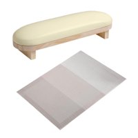 Magideal - Reposabrazos Para Uñas, Soporte Para Manos Para Uñas, Cojín Para Manos Para Manicura, Soporte Para Manos Para Uñas Acrílicas, Uso Comercial, Salón, Su Beige