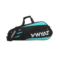 Magideal - Bolsa Para Raqueta De Bádminton, Bolsa De Tenis, Bolsa Deportiva Con Cremallera, Bolsa De Gimnasio Para Exteriores, Funda Para Raqueta De Bádminton Y Negro Azul