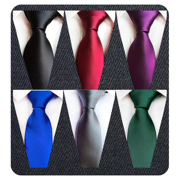 Corbata Adulove 6 uds Tejida Jacquard Seda 146 cm