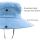 thumbnail image 3 of Sombreros Plegables Con Protección Uv Para Mujer, De Malla Y Ala Ancha, Para Pescar En La Playa, Con Agujero Para La Coleta, 3 of 6