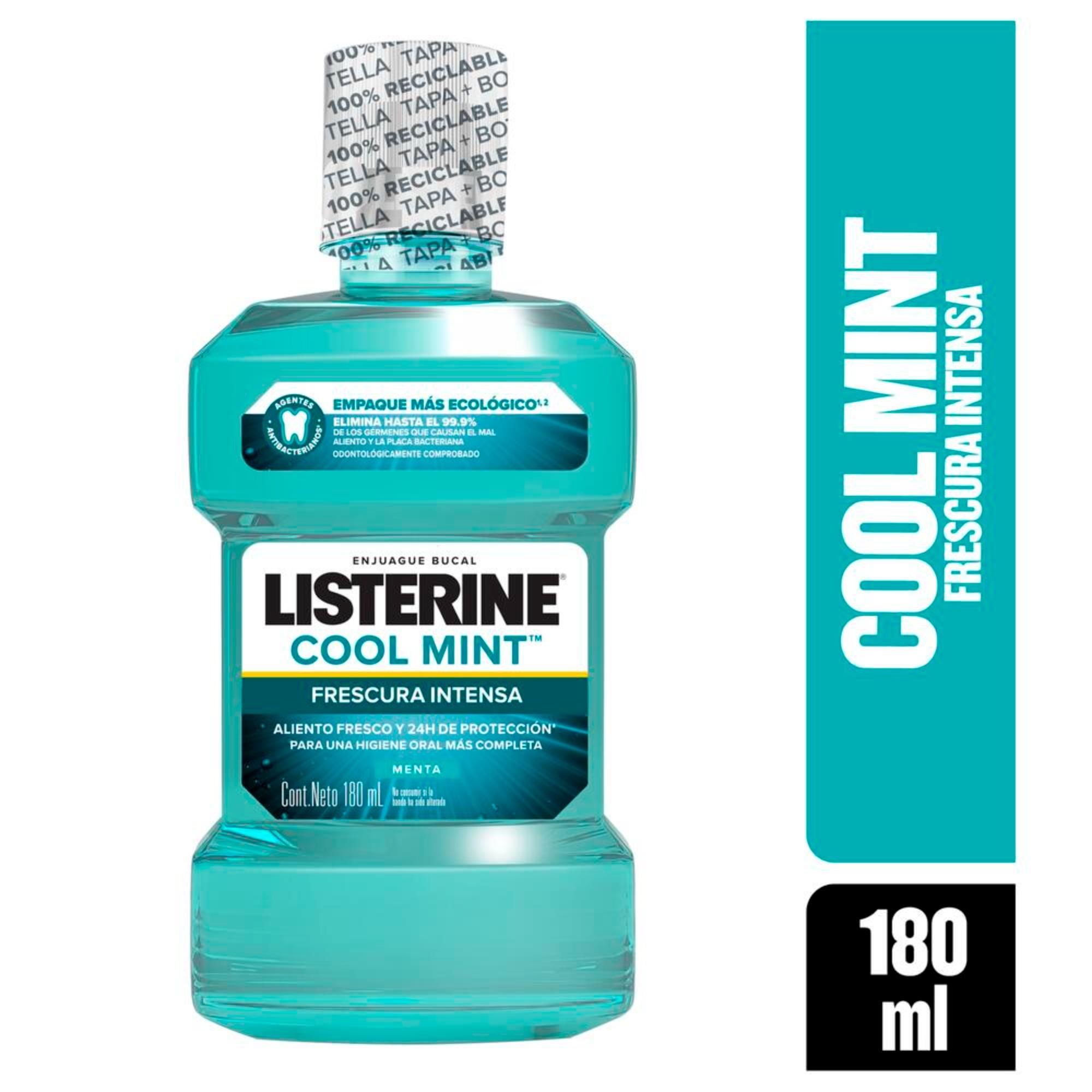 Enjuague Bucal Cool Mint 180 ml Listerine