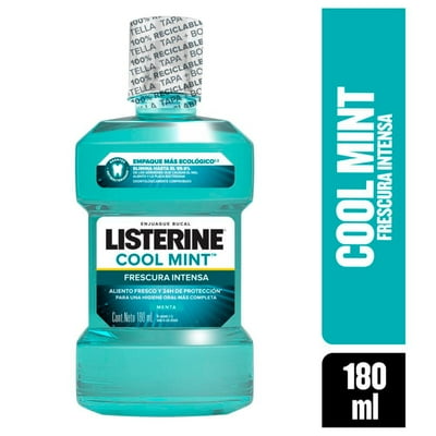 Enjuague Bucal Cool Mint 180 Ml Listerine