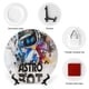 thumbnail image 3 of Astro Bot Plato decorativo de porcelana fina (bone china), plato decorativo de cerámica para hogar, oficina, soporte de pared, platos decorativos para dormitorio - 6 pulgadas (15 cm), 3 of 6