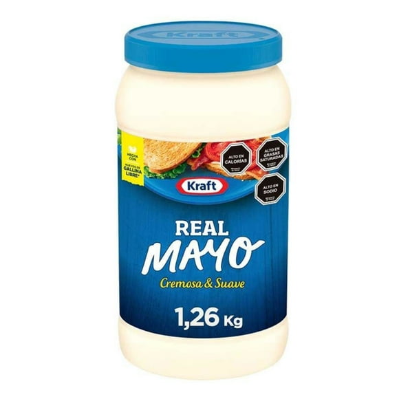 Mayonesa Regular Frasco, 1.262 g