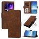 thumbnail image 1 of Funda Billetera Delgada para Xiaomi 17 Pro con Ranuras y Soporte Marrón, 1 of 6