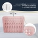 thumbnail image 3 of Alfombra de baño Homerella Rose de vinilo antideslizante, resistente al moho, 90 x 40 cm, 3 of 7