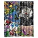 thumbnail image 1 of Cortina de ducha con personajes de Looney Tunes, juego de cortina de baño con ganchos, tamaño 60 x 72 pulgadas, 1 of 3