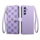 thumbnail image 1 of Funda Billetera con Cierre para [samsung galaxy A54 5G] con Tarjetero, Soporte y Correa de ManoMorado, 1 of 5