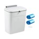 thumbnail image 4 of Bote De Basura Moderno Debajo Del Fregadero Cocina Compost Bin Para Ba?o Gabinete Cocina Blanco, 4 of 5
