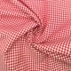 thumbnail image 1 of suxuMhao Tela de Costura de Cuadros Vichy Tela de Algodón Suave de Cuadros Rojos y Blancos para Coser Suministros de Acolchado Tela Al por Mayor Suministros de Costura 59in de Ancho 39in de Largo, 1 of 3
