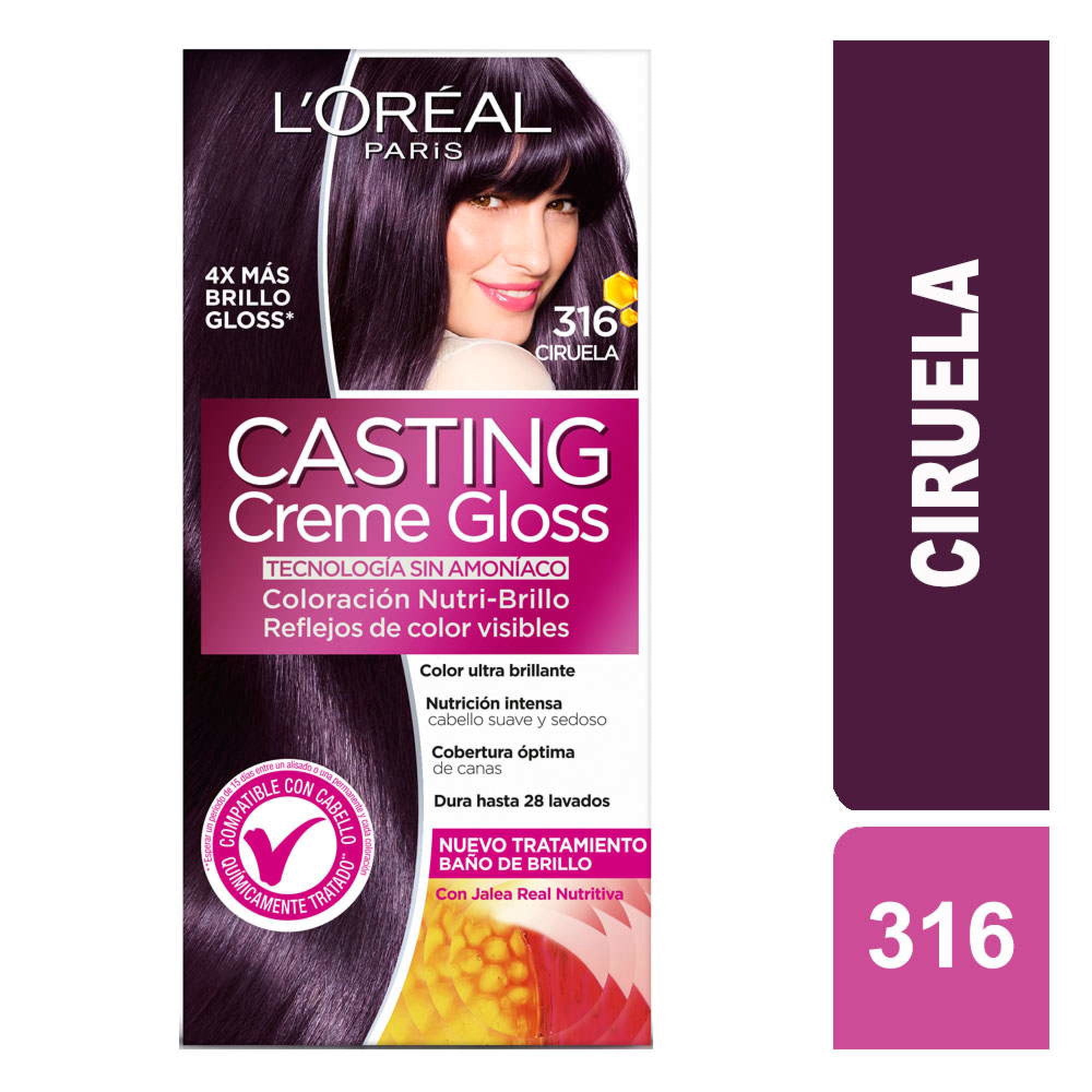 Tinte Capilar Casting Creme Gloss 316 Ciruela, 1 Un