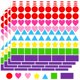thumbnail image 1 of Pegatinas YSHIHE 2016 unidades 7 colores 6 formas, 1 of 8