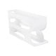 thumbnail image 2 of Dispensador De Huevos Con Ruedas Para Gabinete De Cocina, Hogar, Blanco, 3 Niveles, 2 of 3