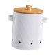 thumbnail image 3 of Contenedor De Almacenamiento De Verduras, Contenedor De Almacenamiento De Alimentos Para Mostrador, Restaurante, Cocina, Blanco, Mediano, 3 of 5
