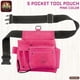 thumbnail image 2 of Estuche para herramientas Graintex SS2081 con 5 bolsillos para uñas y herramientas, color rosa, 2 of 9