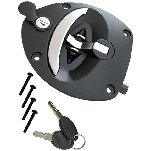 Ioensy - Cerradura De Puerta De Remolque, Cerradura De Puerta De Entrada Rv Para Compartimento De Vehículo De Camión De Barco Tipo E