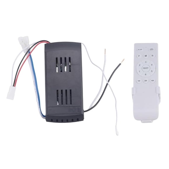 Kit de control remoto para ventilador de techo Sfocgoi 40 W, 6 velocidades, temporizador