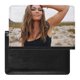 thumbnail image 1 of Abby Porta Pasaporte y Cartera de Viaje Premium de Cuero PU, Funda de Pasaporte Bloqueo RFID con Ranuras para Tarjetas de Crédito, Estuche para Libro de Pasaporte para Familia 10cm × 15cm, 1 of 6