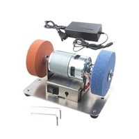 Magideal - Mini Bench Grinder Herramientas De Manejo De Manejo Resistente Benchtop Bench Bench Bench Bench Bolining Hool Para El Hogar Use La Mesa De Encimera Estilo A