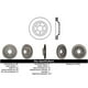 thumbnail image 2 of Disco Freno para auto Buick Rainier 2004-2007 Delantero, 2 of 4