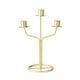 thumbnail image 1 of Candelabro De Metal Candelabro De 3 Brazos Cena Estreno De Una Casa Candelabro Cónico Dorado, 1 of 3