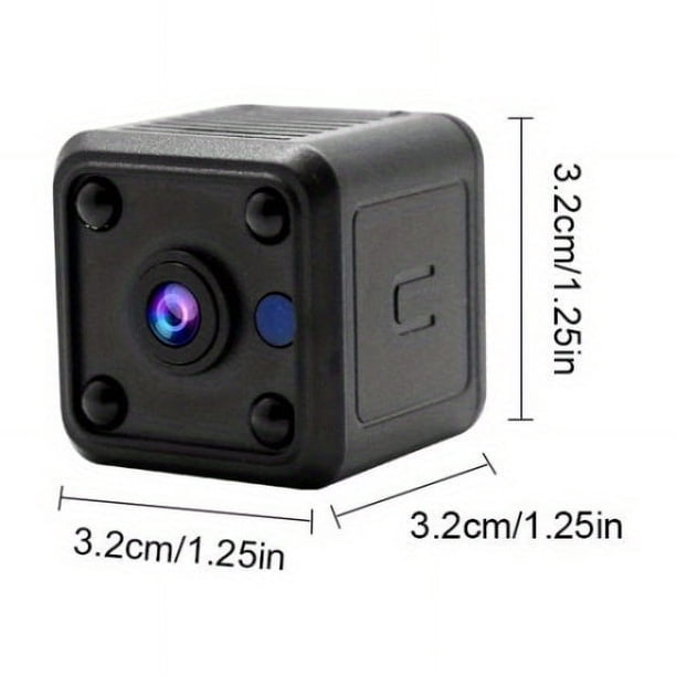Mini Secret Camera Full HD 1080P Home Security Camcorder Night Vision Micro Cam Motion Detection Video Voice Recorder Equipped With Camera Specific 32G Memory Card Mini 2.4GHZ Wifi IP Camera Infrared