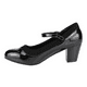 thumbnail image 2 of ZAPATOS FORMALES NEW WALK NEGRO CHAROL | FC1412-90CH - Talla 39, 2 of 4