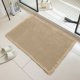 thumbnail image 1 of suxuMhao Tapetes de Baño de Waffle Caqui 46 X 77cm, Tapete de Baño Lavable, Tapetes Antideslizantes para Baño, Tapete de Decoración Boho para Baño, Tapete de Piso Suave y Absorbente para Uso en, 1 of 4