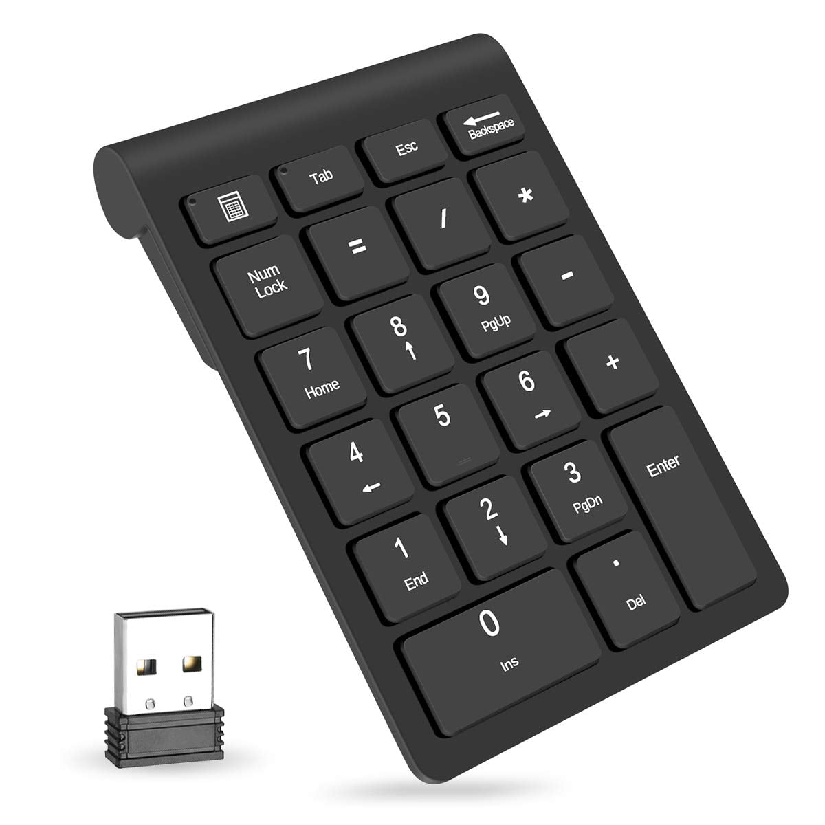 Teclado Numérico Inalámbrico Foloda De 22 Teclas Para Ordenador Portatil/pc/windows