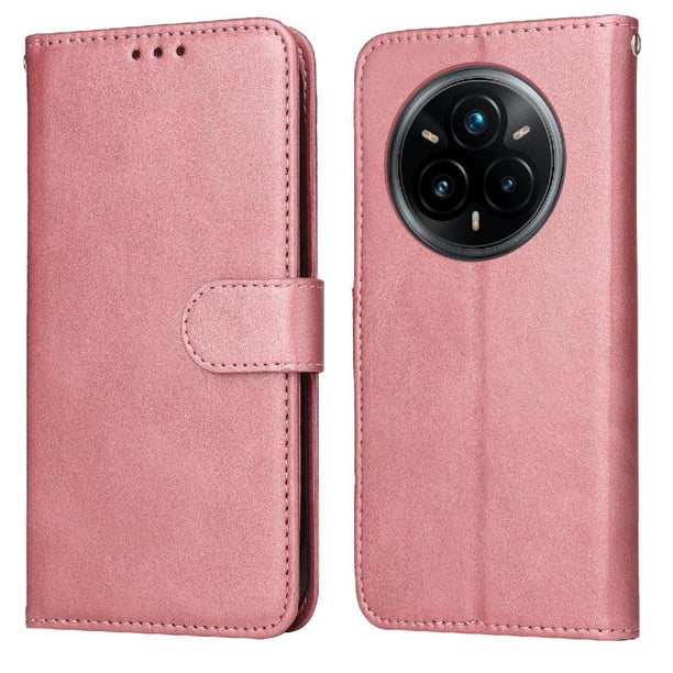 Funda Billetera para Realme 14 Pro Plus con Porta Tarjetas y Soporte Ajustable Rosa