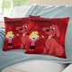 thumbnail image 3 of Clifford, el Gran Perro Rojo Fundas de almohada de terciopelo con tema, regalos de funda de almohada, decoración para el hogar, cojín de lanzar, regalo de cumpleaños para fans y parejas.66*66cm., 3 of 6