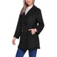 thumbnail image 4 of INSPIRE CHIC Abrigo de Pana Forrado de Invierno para Mujer con Doble Botonadura, Manga Larga, Cuello Vuelto, Talla L Negro, 4 of 6