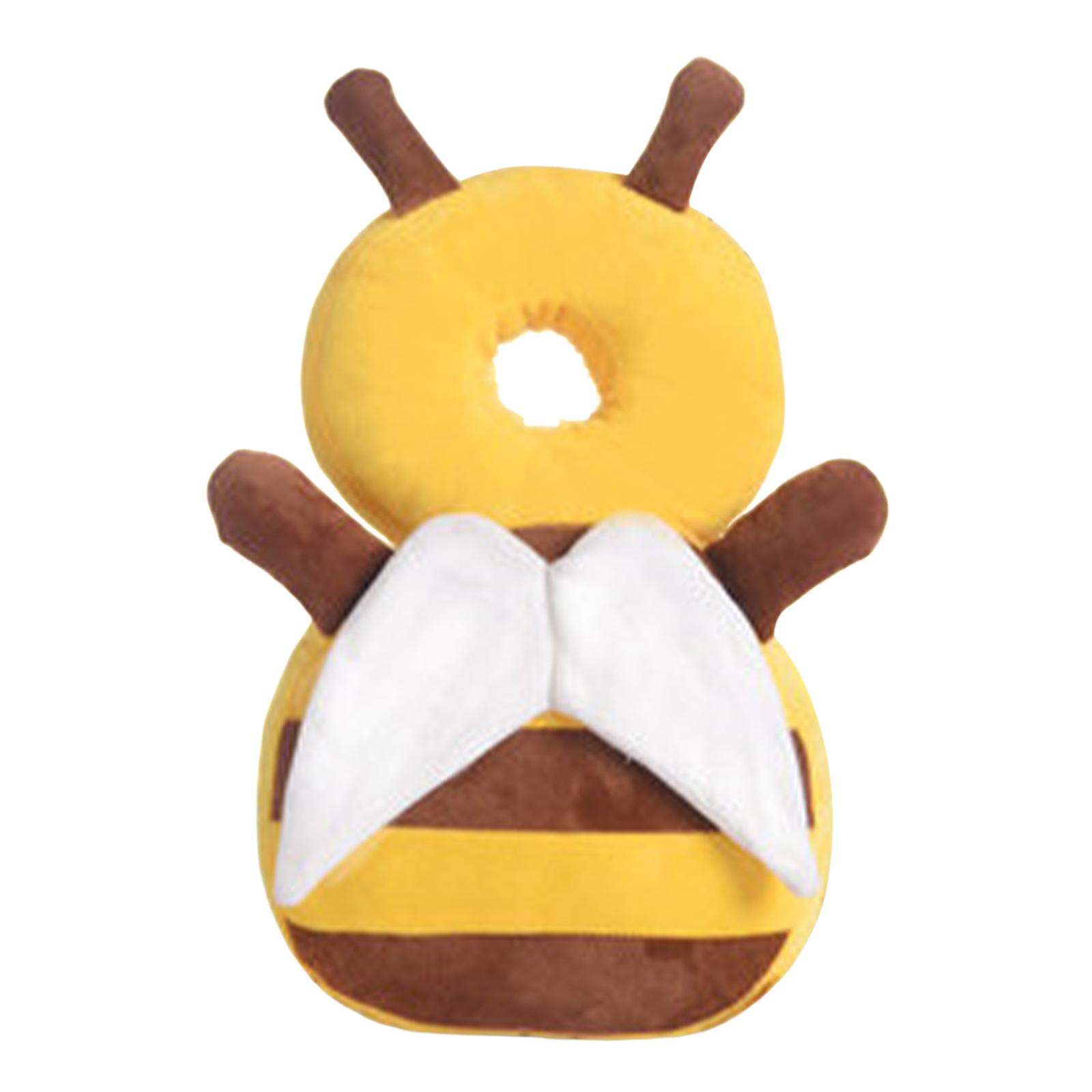 Magideal - Cojín Suave Para La Cabeza Del Bebé, Almohadilla De Seguridad, , Correas Ajustables Para Los Hombros, Protección Para Y Niños , Bee Abeja