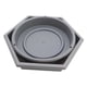 thumbnail image 4 of Comederos Para Pájaros Colgantes, Bandeja De Alimentación Exterior Para Pájaros, Periquitos, Estorninos, Color Gris, 2 Piezas, 4 of 5