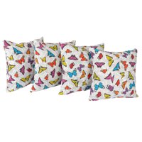 Masel - Set 4 Cojines Lona Española Mimi Gris 50X50