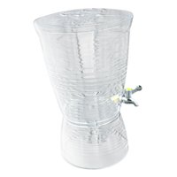 Bothyi - Dispensador De Bebidas Bebidas Transparente Con Grifo Con Tapa Contenedor Botella Bote