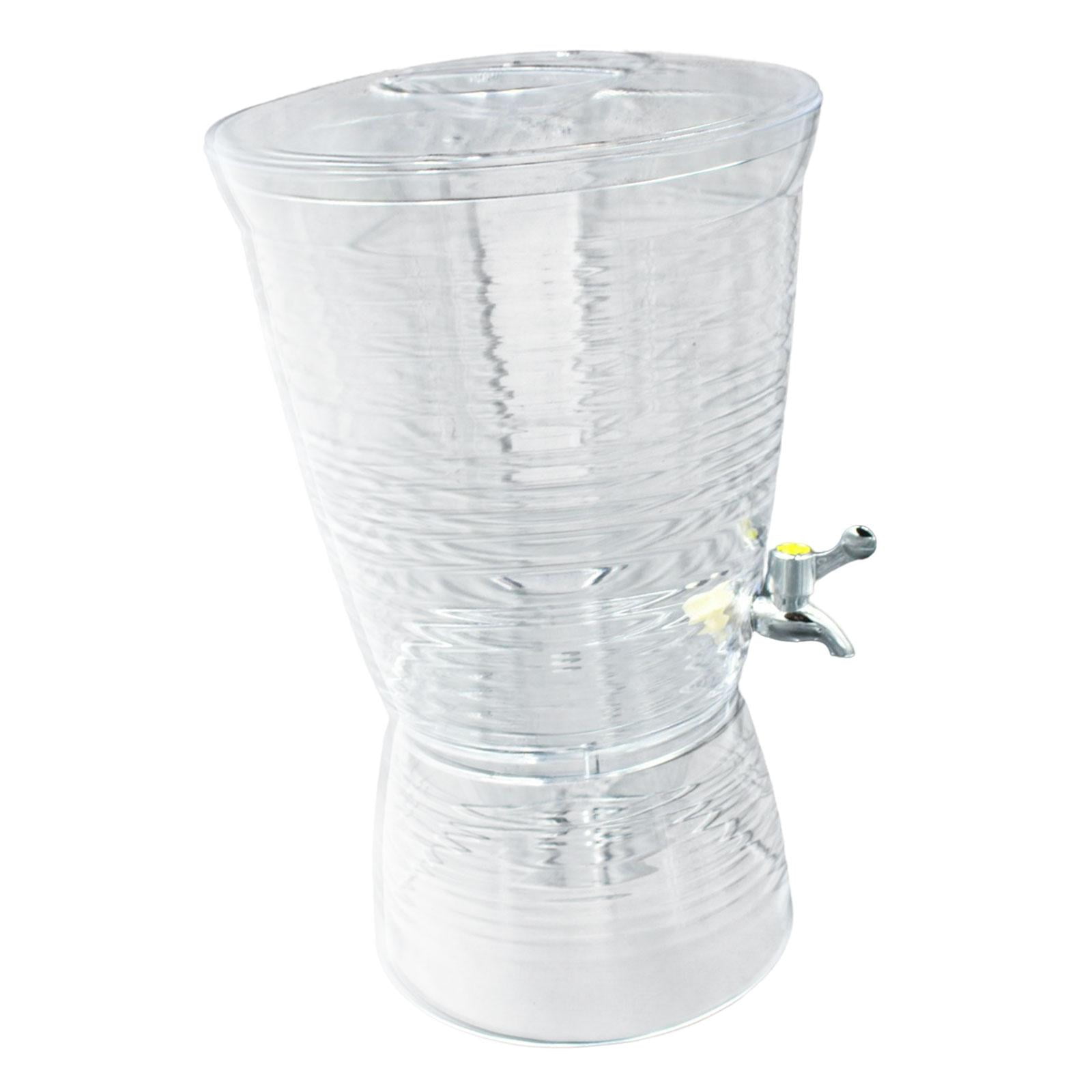 Bothyi - Dispensador De Bebidas Bebidas Transparente Con Grifo Con Tapa Contenedor Botella Bote