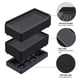 thumbnail image 2 of Elevadores De Cama Rectangulares De 7 6 Cm Resistentes Paquete De 4 Unidades Color Negro, 2 of 7