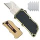 thumbnail image 1 of Navaja de bolsillo Caressolove Box Cutter EDC con hoja reemplazable, 1 of 7