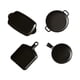 thumbnail image 2 of 4x Utensilios De Cocina Para Casa De Mu?ecas, Accesorios, Adornos, Sartén Para Carne, Modelos De Placa De Horno De Aleación, Color Negro, 2 of 5