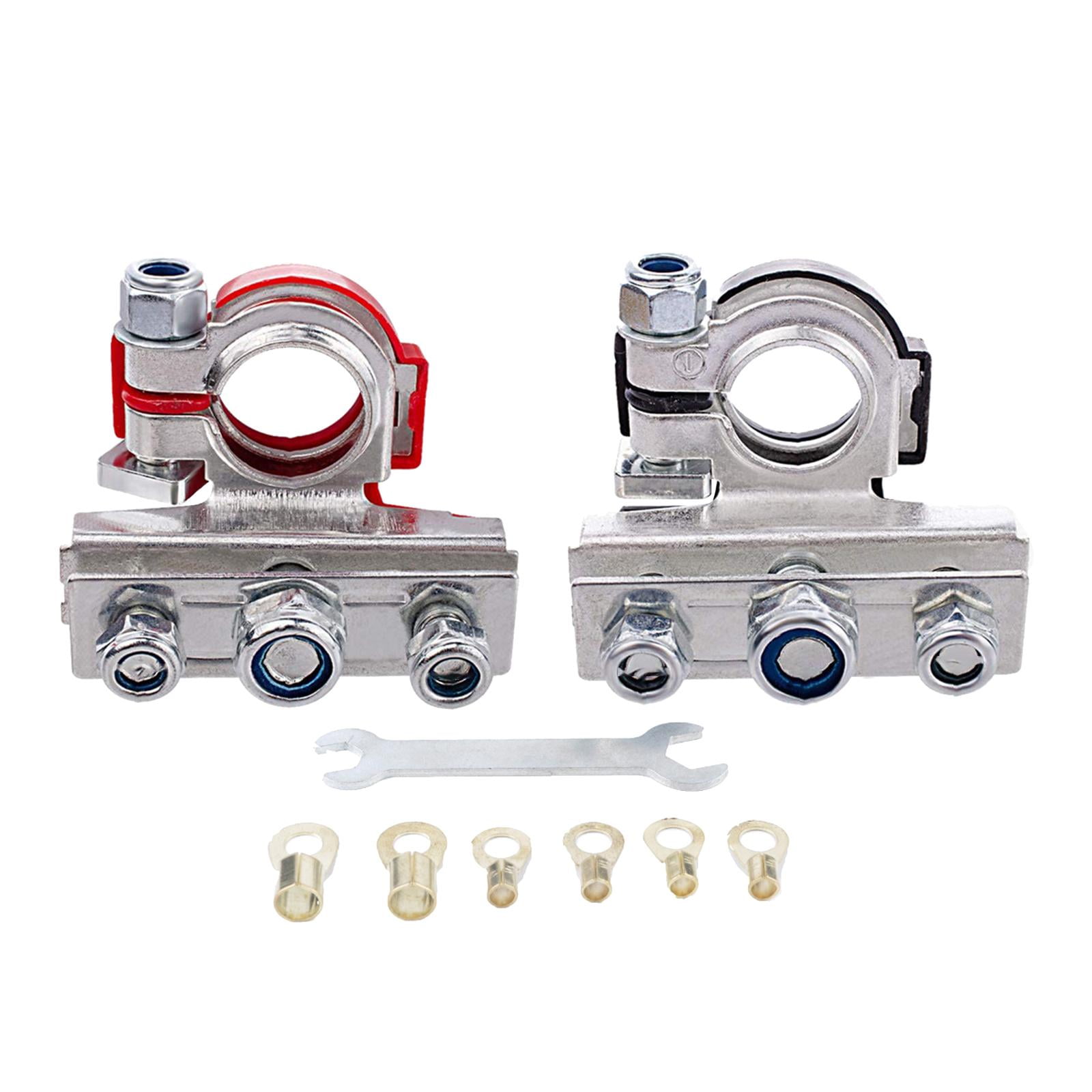 Ioensy - Ajustes Negativos Positivos Del Terminal De La Batería Del Coche De Desconexión Rápida Para La Furgoneta Del Coche