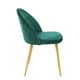 thumbnail image 3 of Silla Terciopelo Verde, 3 of 3