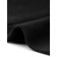 thumbnail image 5 of INSPIRE CHIC Abrigo Elegante de Mujer con Botonadura Simple, Manga Larga, Abrigo de Invierno Cálido, Solapa, Línea A, Abrigo de Trabajo para Oficina, Talla L, Negro, 5 of 6