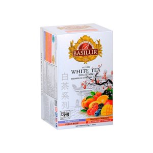 Basilur - Te Blanco Frutal White Assorted 25 Bolsas