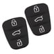 thumbnail image 1 of 2 Piezas 3 Botones Funda De Cubierta De Llave Remota Shell Para Hyundai I30 IX35 K2, 1 of 5