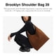 thumbnail image 2 of Bandolera Coach Brooklyn 39 Warm Brown para mujer, 2 of 6