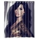 thumbnail image 1 of Cortina de ducha Demi Lovato, juego de cortinas de baño con ganchos, tamaño 60 x 72 pulgadas, 1 of 3