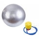 thumbnail image 3 of Balance Ball Heavy Duty Anti Burst Yoga Core Ball Para El Hogar Mujer Competición 75cm Plata, 3 of 5